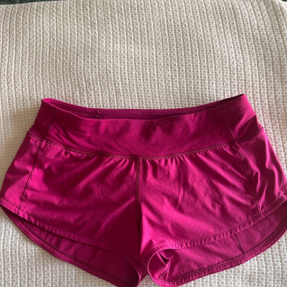 lululemon athletica Women's Athletic Shorts - Magenta